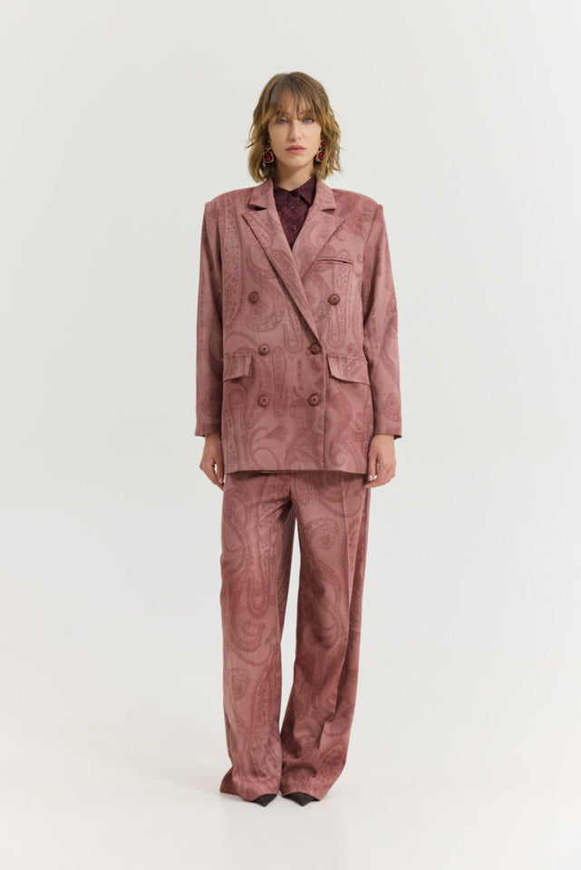 NAIROBI BLAZER DARK PINK