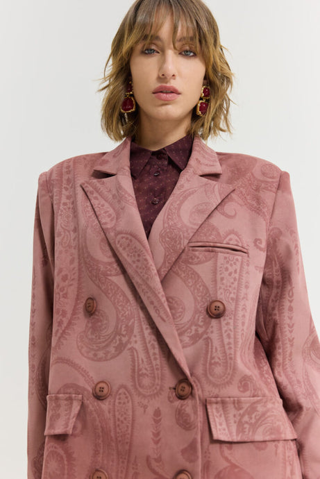 NAIROBI BLAZER DARK PINK