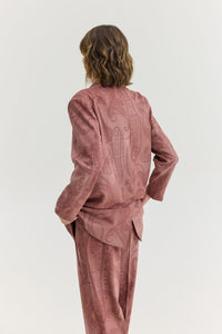 NAIROBI BLAZER DARK PINK