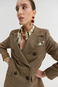 SCOTCH BLAZER BROWN