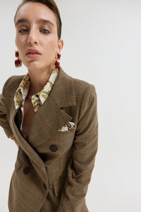 SCOTCH BLAZER BROWN