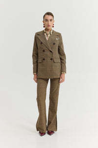 SCOTCH BLAZER BROWN