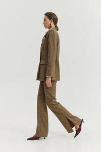 SCOTCH BLAZER BROWN