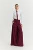 SAMANTHA PANTS BORDEAUX