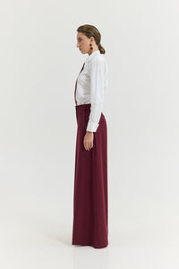 SAMANTHA PANTS BORDEAUX