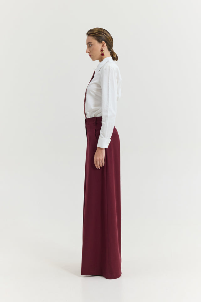 SAMANTHA PANTS BORDEAUX