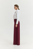 SAMANTHA PANTS BORDEAUX