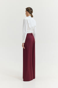SAMANTHA PANTS BORDEAUX