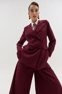 SCOTCH BLAZER BORDEAUX