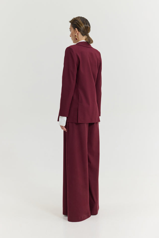 SCOTCH BLAZER BORDEAUX