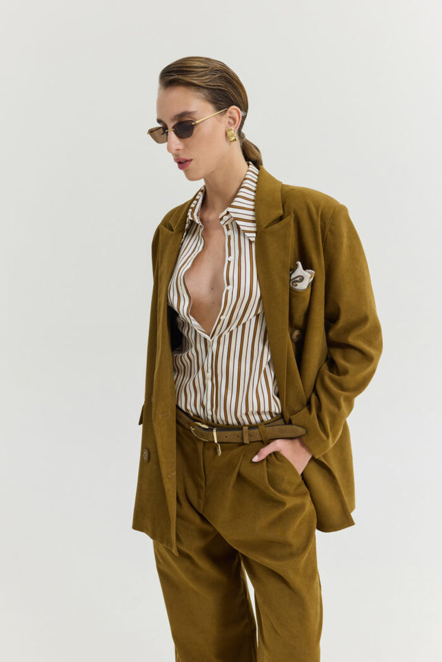 CHAMELEON PANTS BRONZE