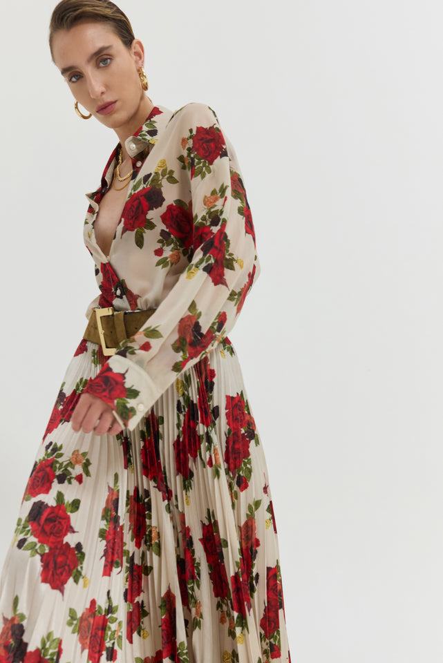 HEATHER SHIRT GARDEN CREAM