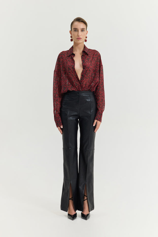 HEATHER SHIRT HAPPILY EVER AFTER RED