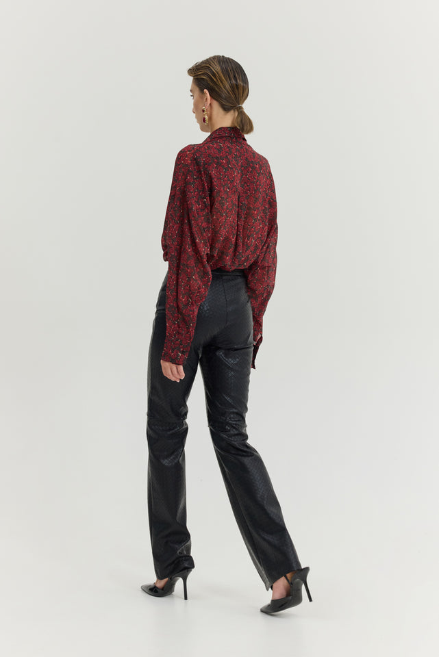 HEATHER SHIRT HAPPILY EVER AFTER RED