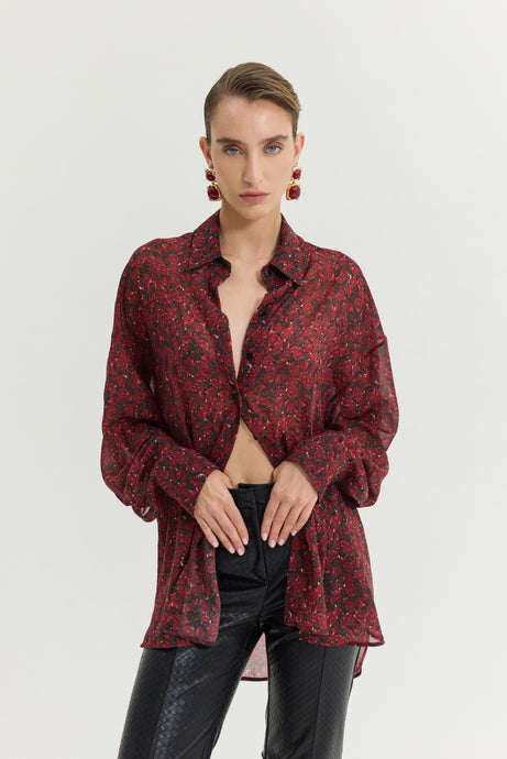 HEATHER SHIRT HAPPILY EVER AFTER RED