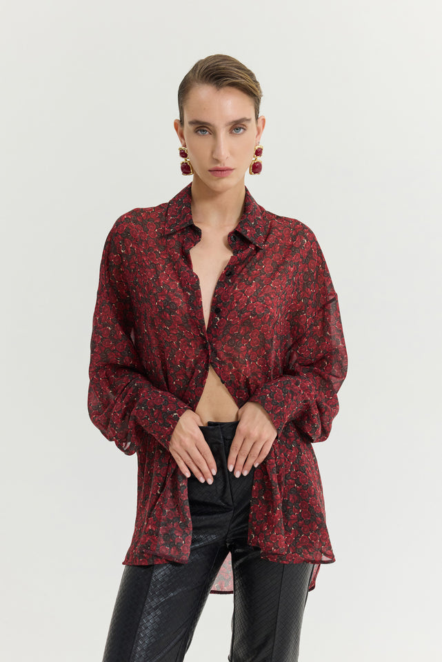 HEATHER SHIRT HAPPILY EVER AFTER RED