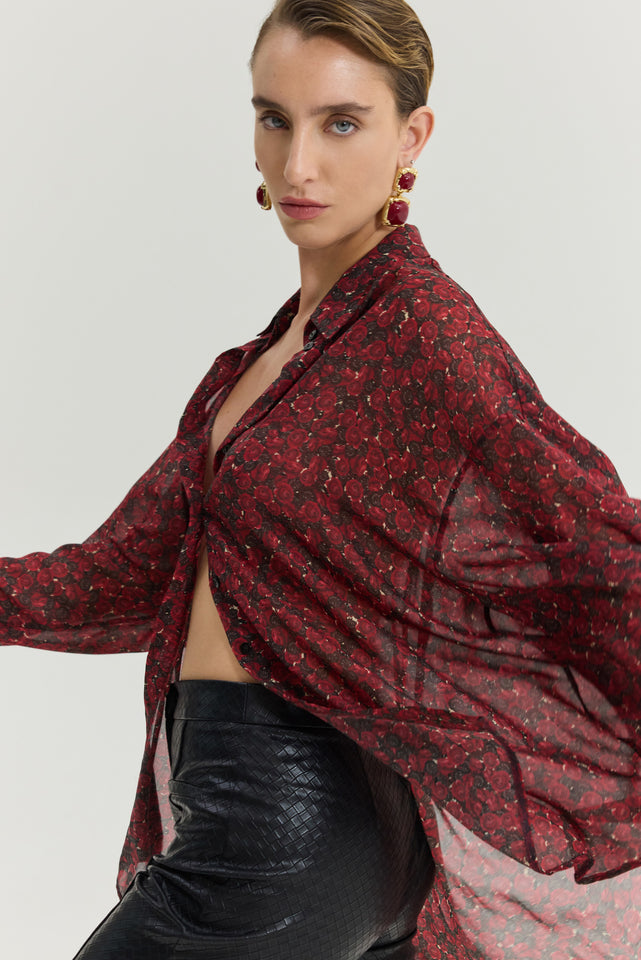 HEATHER SHIRT HAPPILY EVER AFTER RED