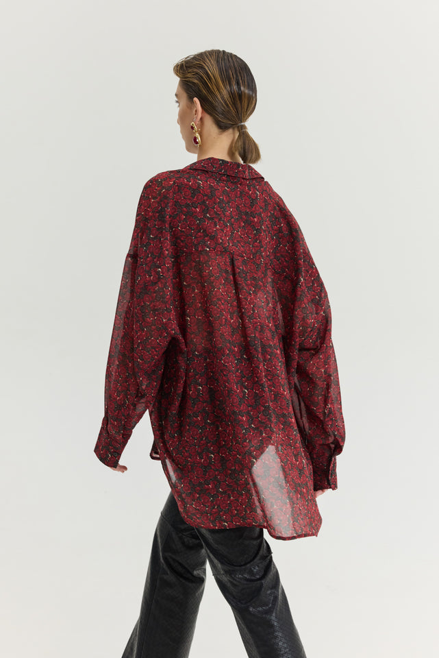 HEATHER SHIRT HAPPILY EVER AFTER RED