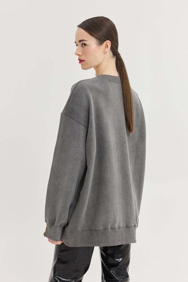 ZOMA SWEATSHIRT USED GREY