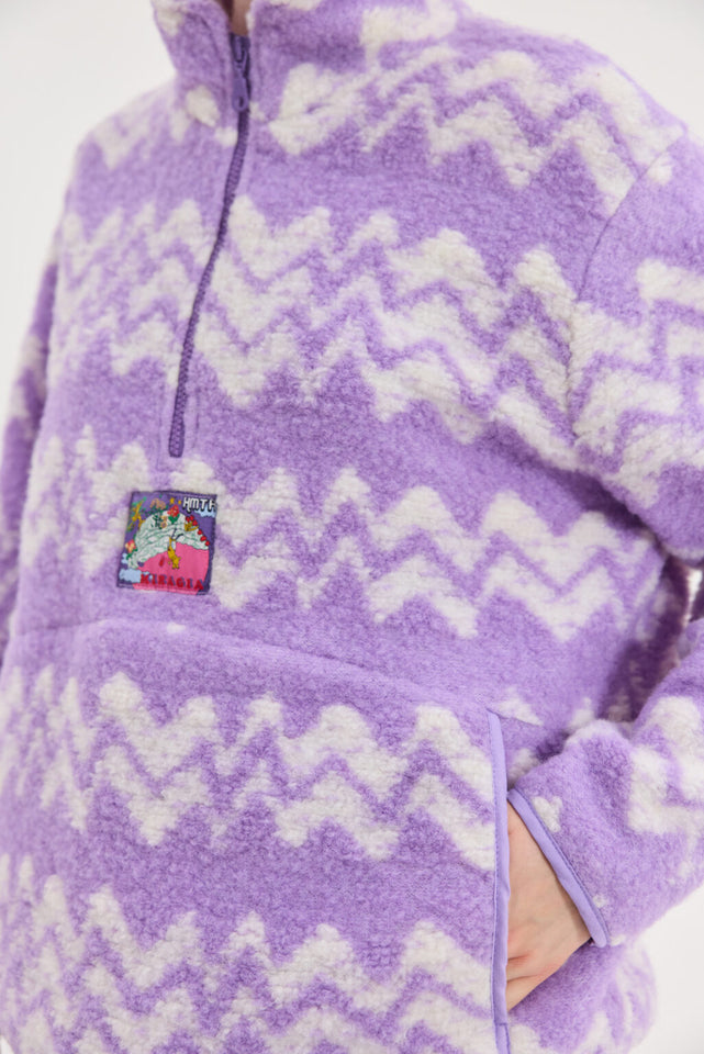 MOON SWEATSHIRT LILAC