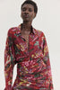 HEATHER SHIRT BORDEAUX