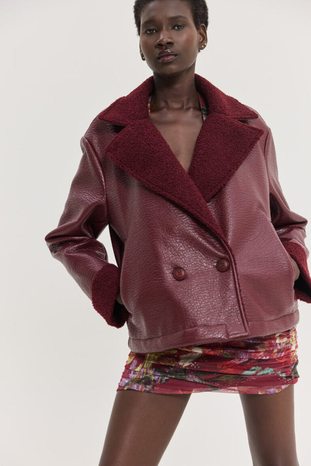 STELLAR JACKET BORDEAUX