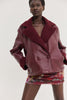 STELLAR JACKET BORDEAUX