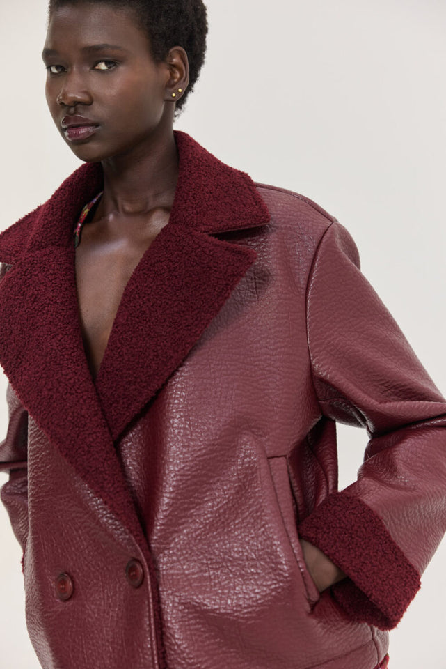 STELLAR JACKET BORDEAUX