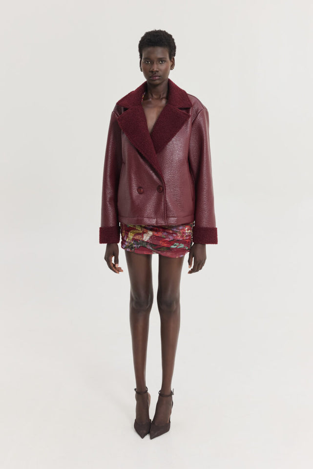 STELLAR JACKET BORDEAUX