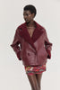 STELLAR JACKET BORDEAUX