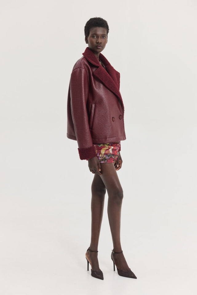 STELLAR JACKET BORDEAUX