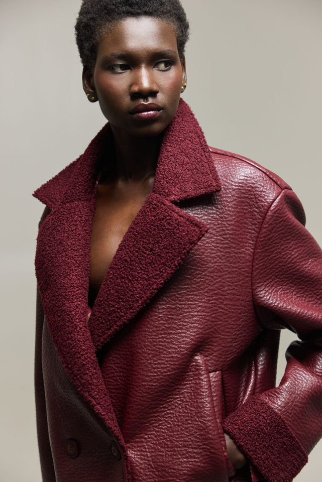 STELLAR JACKET BORDEAUX