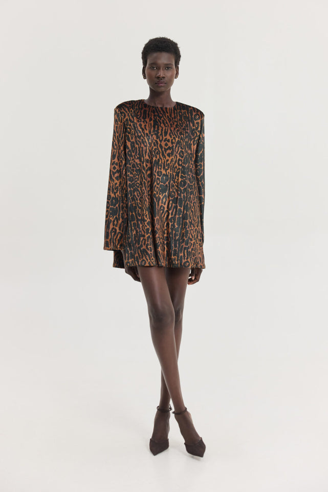CHIVAS DRESS LEOPARD