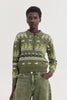 ASTRID KNITTED SWEATSHIRT KHAKI