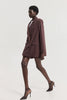 NAIROBI BLAZER ORANGE PLAID