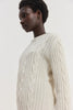 ALUDRA KNITTED DRESS BEIGE