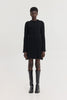 ALUDRA KNITTED DRESS BLACK