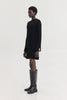 ALUDRA KNITTED DRESS BLACK