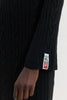 ALUDRA KNITTED DRESS BLACK