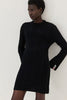 ALUDRA KNITTED DRESS BLACK