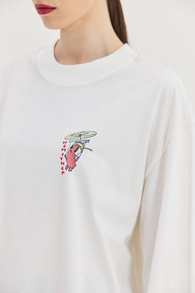 HERMES T-SHIRT OFF-WHITE