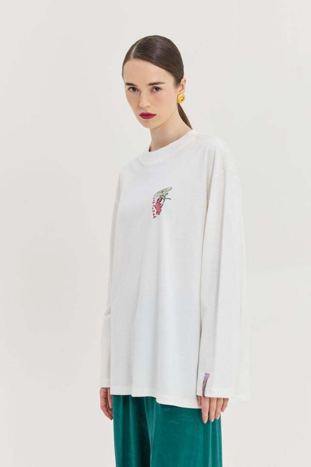 HERMES T-SHIRT OFF-WHITE