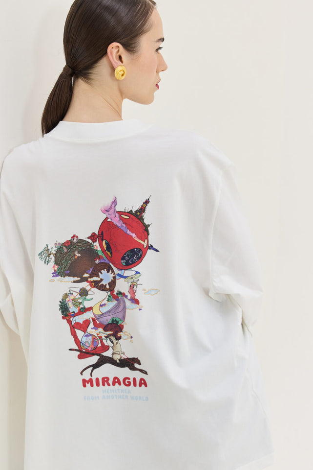 HERMES T-SHIRT OFF-WHITE