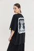 CHEETAH BLACK T-SHIRT SPACE