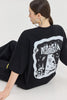 CHEETAH BLACK T-SHIRT SPACE