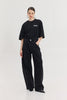 LIBRA DENIM PANTS BLACK