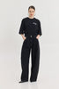 LIBRA DENIM PANTS BLACK