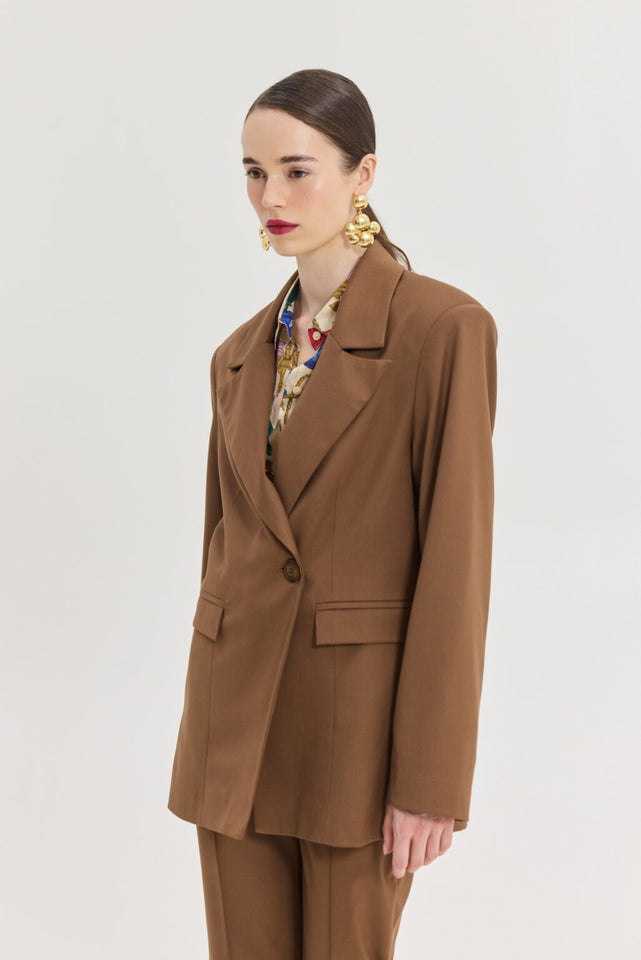 ECLIPSE BLAZER TABAC