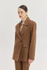 ECLIPSE BLAZER TABAC