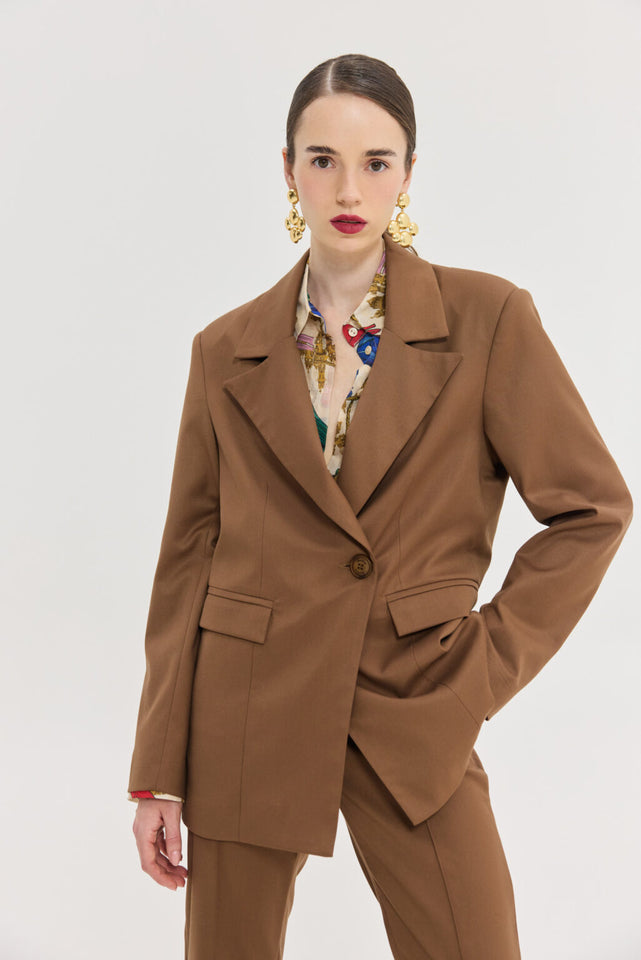 ECLIPSE BLAZER TABAC